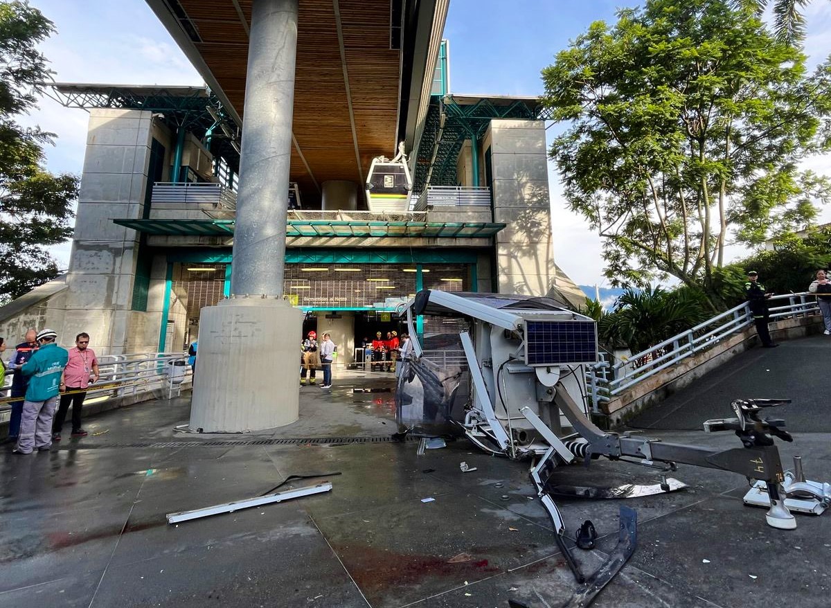 Accidente Metrocable Medellín