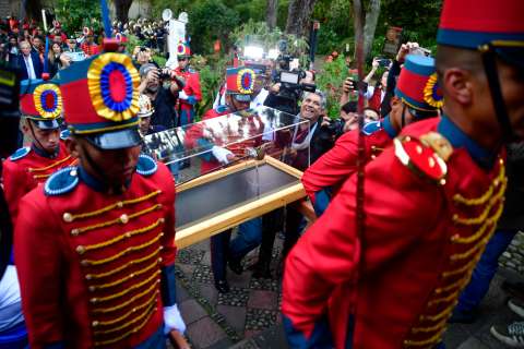 “La espada de Bolívar estaba secuestrada por la oligarquía. Nosotros la liberamos”