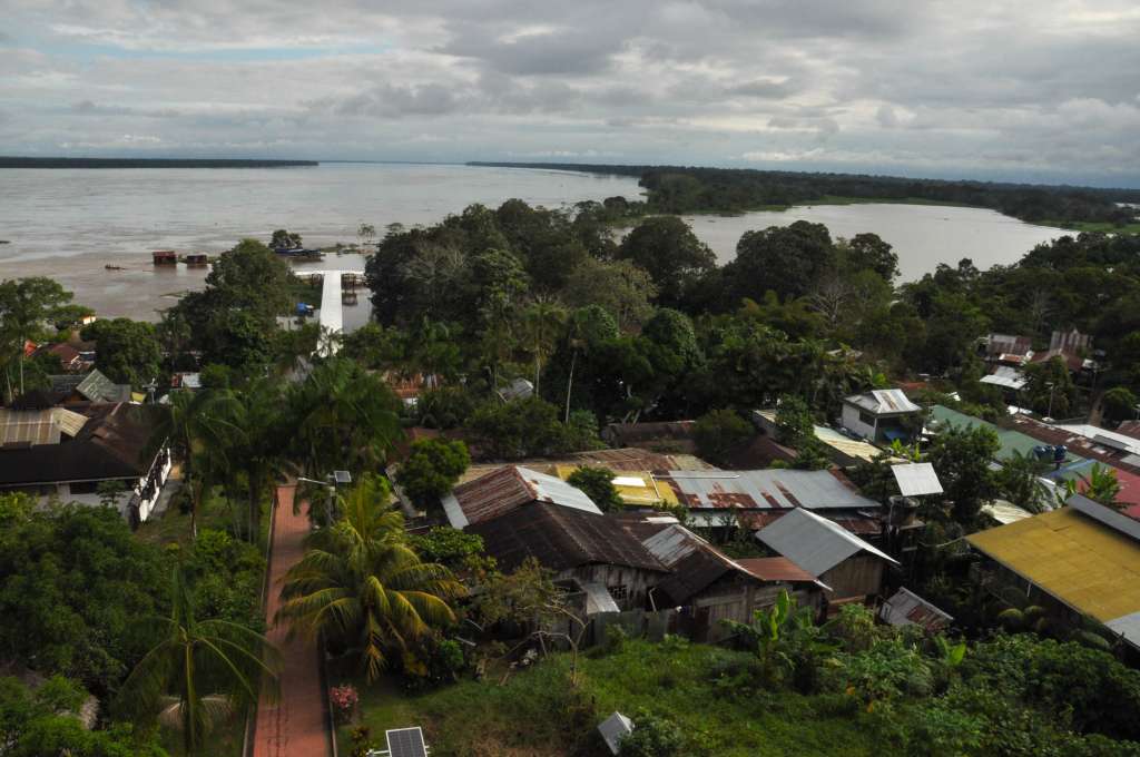 Puerto Nariño es un pequeño municipio ubicado en el extremo sur de Colombia, a dos horas de Leticia, capital de Amazonas. Foto: Esteban Tavera