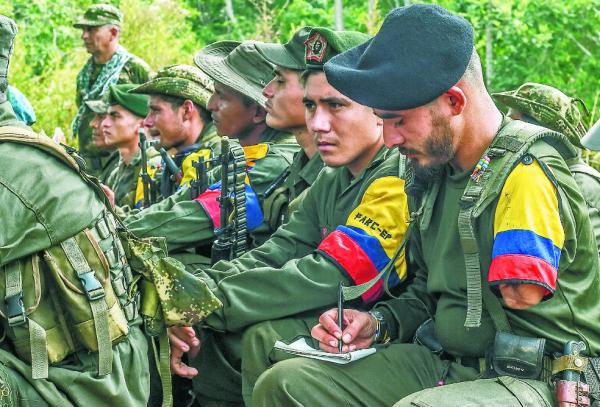 En los próximos días, jefes guerrilleros de las Farc viajarán a Colombia para hacer pedagogía de la paz al interior de las tropas y explicar cómo funcionarán las zonas de concentración acordadas en La Habana. / AFP
