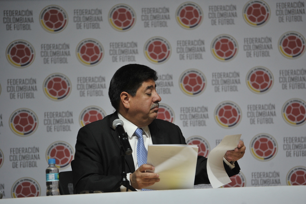 Luis Bedoya Giraldo, expresidente de la Federación Colombiana de Fútbol. / Cristian Garavito - El Espectador