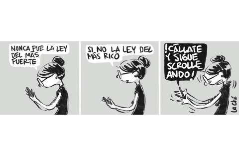 Nunca fue la ley del más fuerte…