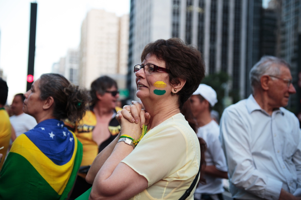 El Fondo Monetario Internacional espera que el PIB de Brasil se contraiga 3,3 %. / Bloomberg