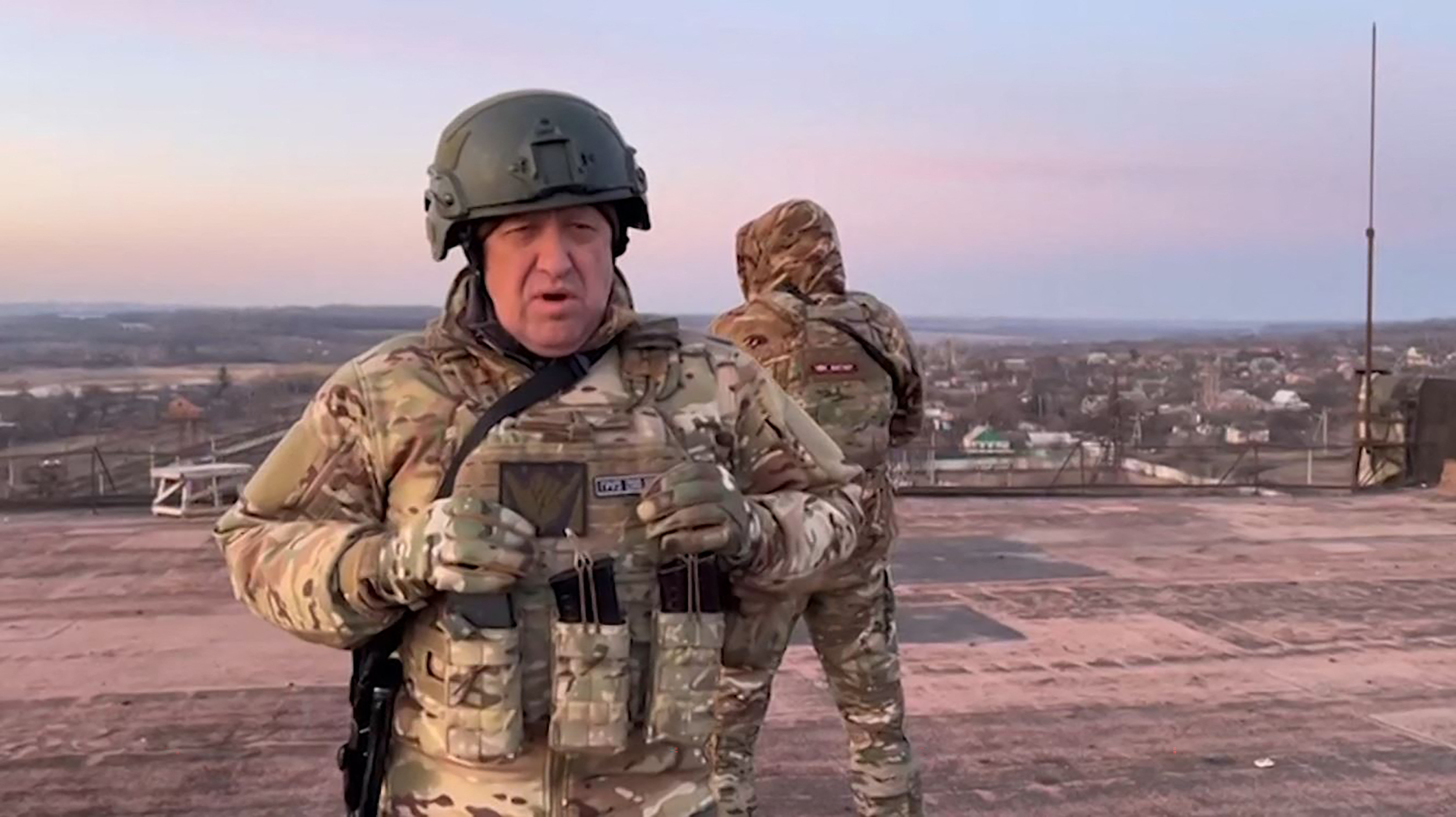Yevgeny Prigozhin, jefe del grupo paramilitar ruso Wagner.
