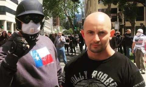 El colombiano que marcha con el Ku Klux Klan