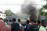 Incendios, bloqueo de vías y enfrentamientos en Urabá tras levantamiento del paro cívico