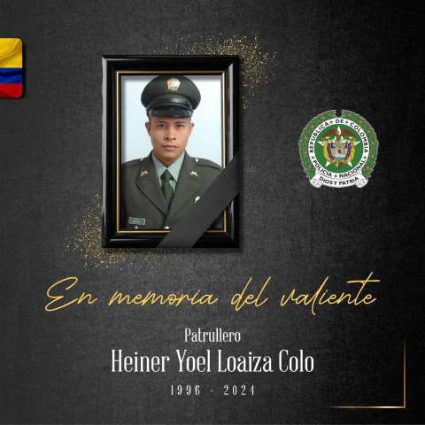 A prisión sindicados de matar al patrullero Loaiza: no apelaron la decisión