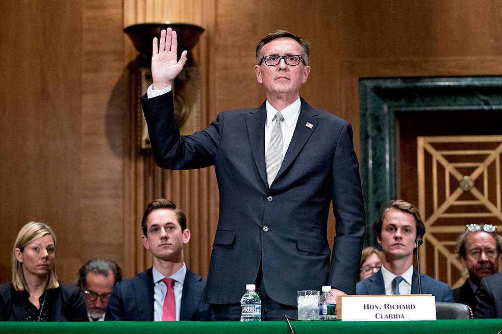 Richard Clarida, vicepresidente de la Reserva Federal. / Bloomberg