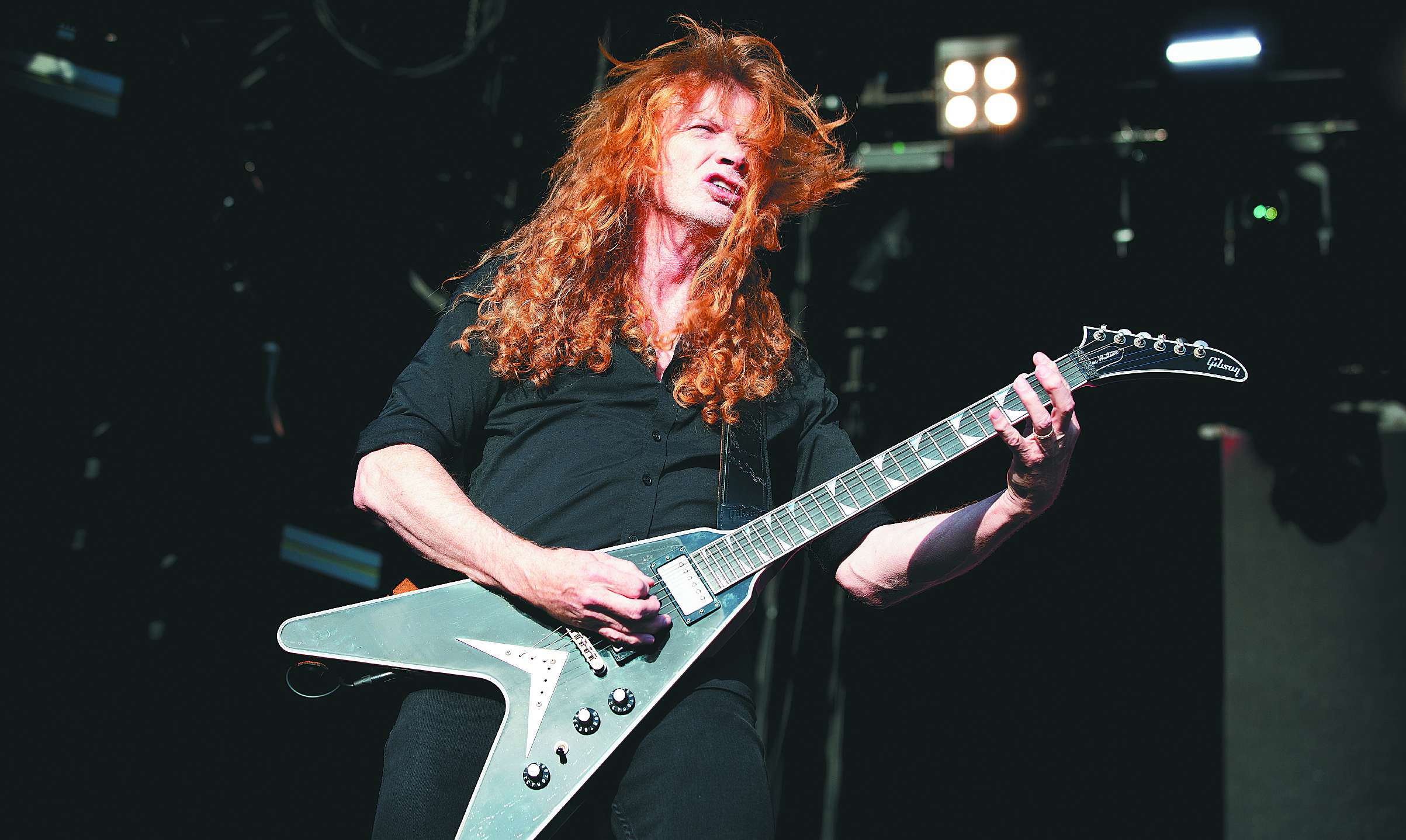 Dave Mustaine, líder del conjunto norteamericano, habló para El Espectador. Getty Images