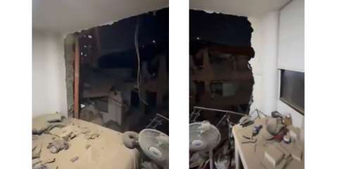 Las familias afectadas por obras del Metro de la 80, en Medellín, fueron alojadas en hoteles