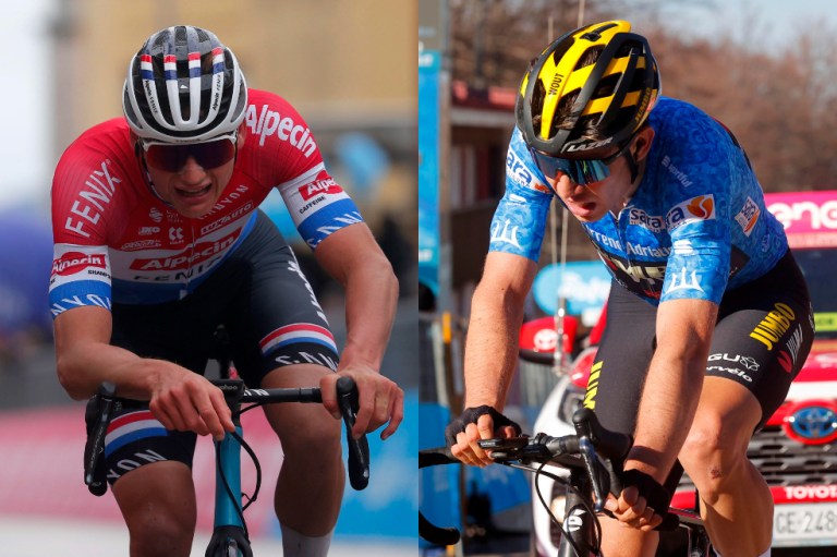 Van der Poel vs. Van Aert: la gran rivalidad del Tour de Flandes