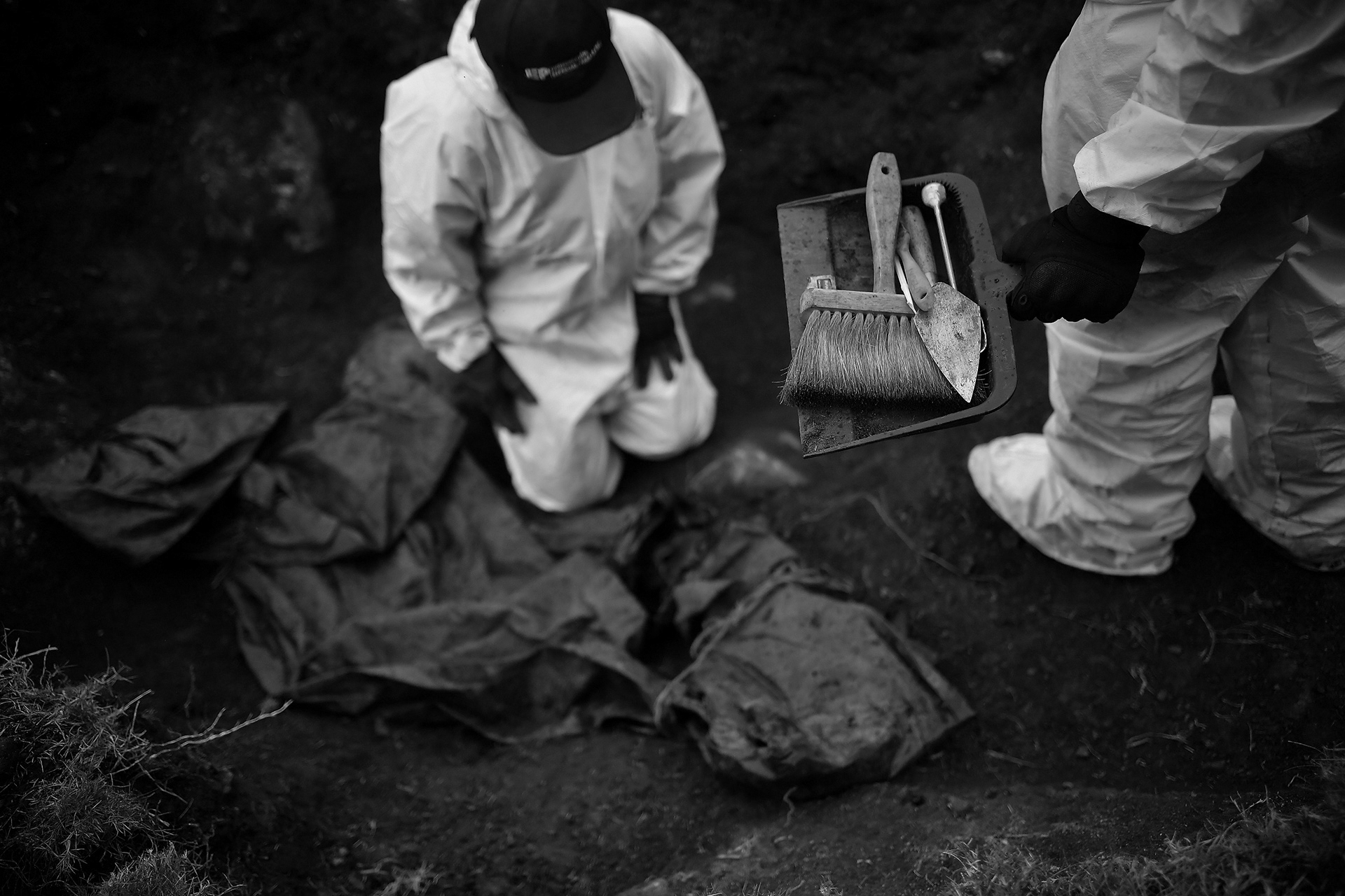 La JEP ha llevado a cabo tres jornadas de prospección y exhumación de cuerpos no identificados en el cementerio Las Mercedes.