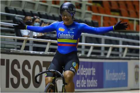 Copa de las Naciones de Ciclismo de Pista: Tercer oro para Martha Bayona