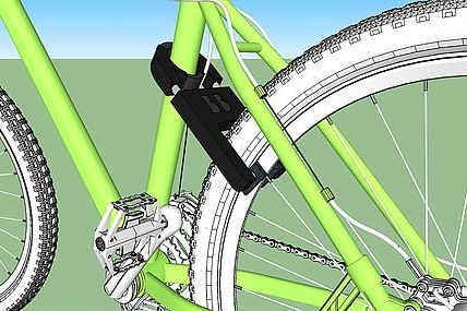 Dispositivo permite bloquear una bicicleta cuando es robada