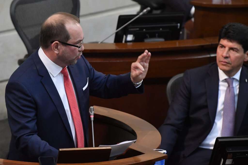 Lidio García, nuevo presidente del Senado de la República.  / Óscar Pérez - El Espectador