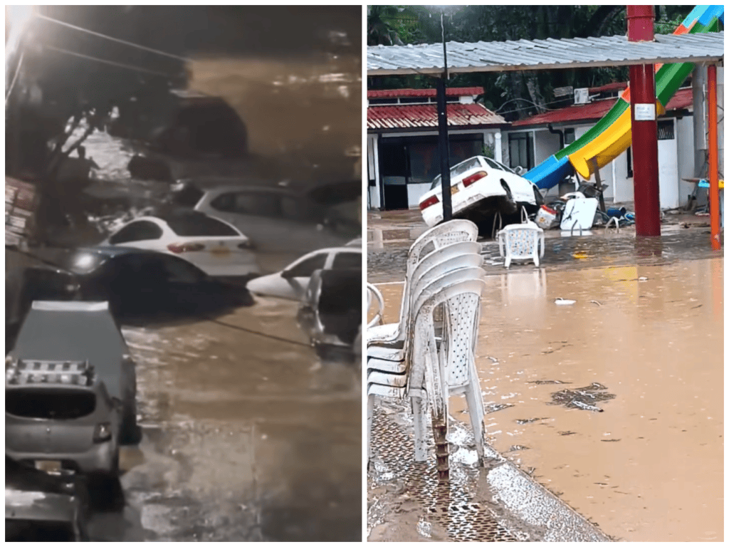 Emergencia por lluvias en Melgar