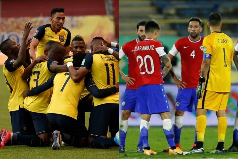 Ecuador vs Chile: hora y dónde ver el partido de las Eliminatorias a Catar 2022