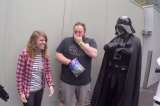 ‘Darth Vader’ sirve de excusa a una joven para anunciarle a su esposo que será padre