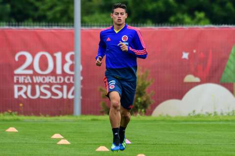 Colombia volvió a entrenamientos tras la derrota frente a Japón