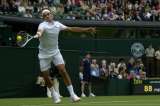 Federer supera la primera ronda de Wimbledon