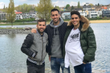 La grata sorpresa que recibió Marc Bartra de dos excompañeros
