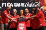 Copa Mundial de la FIFA inició gira por el mundo
