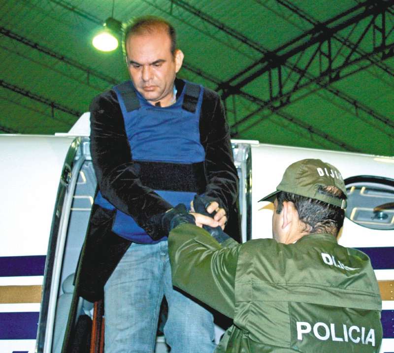 Salvatore Mancuso fue extraditado el 13 de mayo de 2008 a Estados Unidos.
