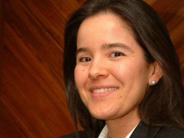 Silvia Constaín, nueva ministra de las TIC. / Archivo particular