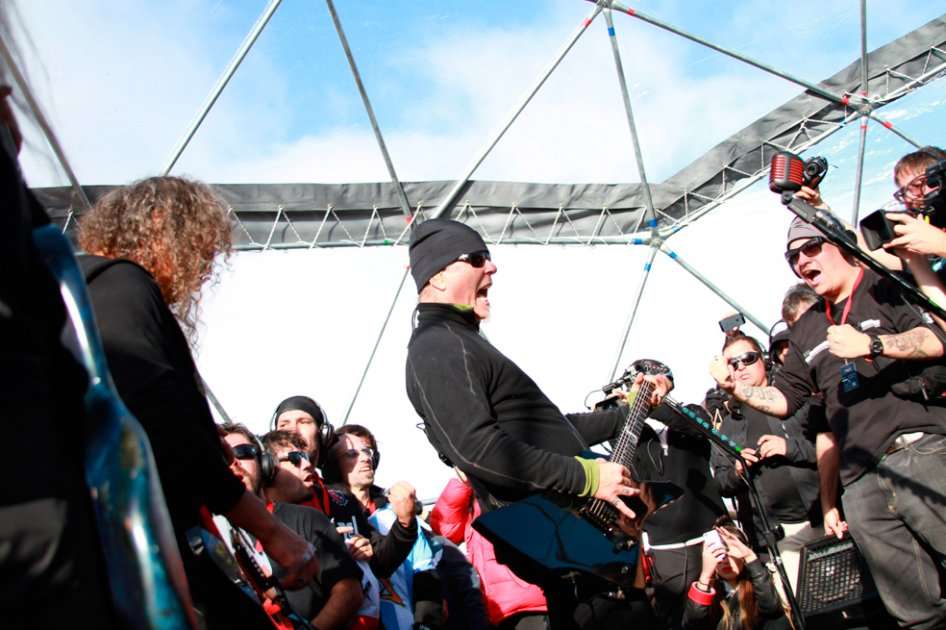 "Gracias por acompañarnos en el concierto más memorable de Metallica", dijo la agrupación.