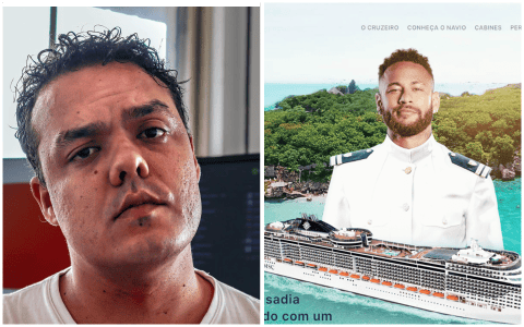 En crucero de Neymar, youtuber saltó al mar: lo dan por muerto