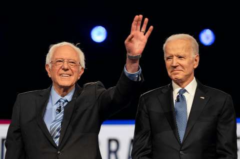 Bernie Sanders anuncia su apoyo a Joe Biden para la presidencia
