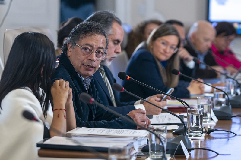 El presidente Gustavo Petro lideró el tercer consejo de ministros este lunes 10 de febrero.