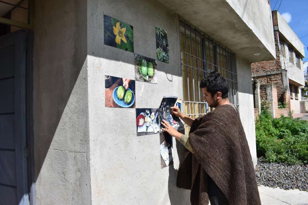 Obra de Jorge Daniel Lucero, de Ipiales. En total en el proyecto participaron 130 artistas de 26 ciudades del país.