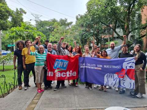 El sindicato que transforma la vida de los vendedores ambulantes de Medellín