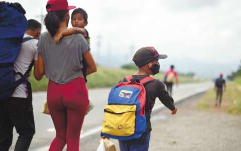 El 41 % de los venezolanos en Colombia se considera pobre