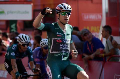 Van Aert se impone en la séptima etapa de la Vuelta a España, O’Connor sigue líder