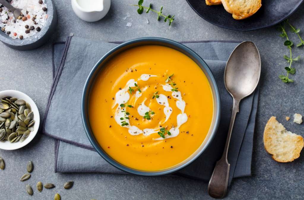 Crema de zanahoria