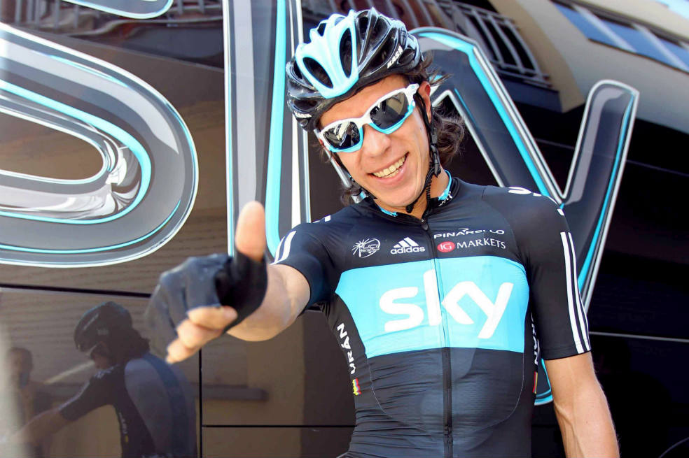 Rigoberto Urán encabeza el grupo de colombianos en la Vuelta a España./ EFE
