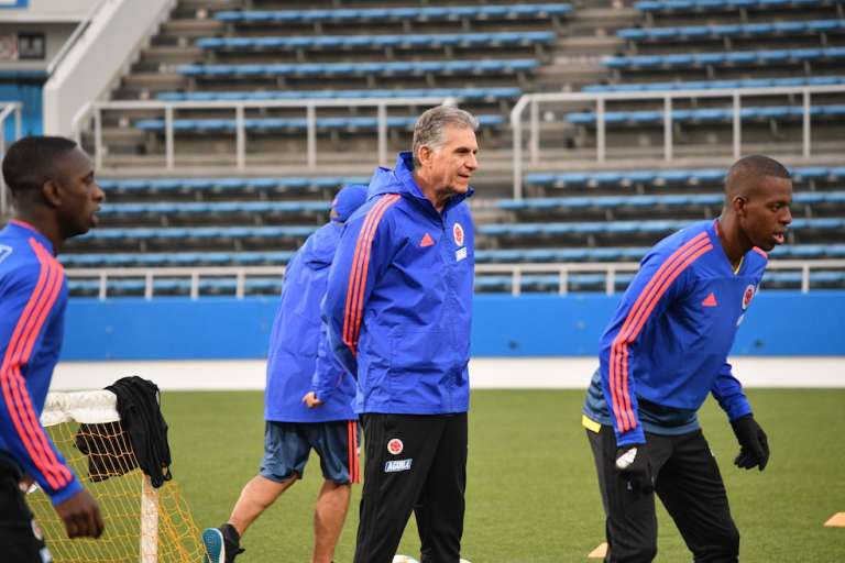 Carlos Queiroz debutó al frente de la selección Colombia ante Japón el 22 de marzo de 2019 con victoria 1-0.