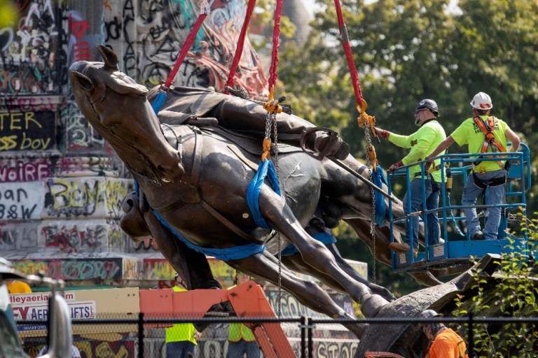 Estatuas racistas EEUU 2021