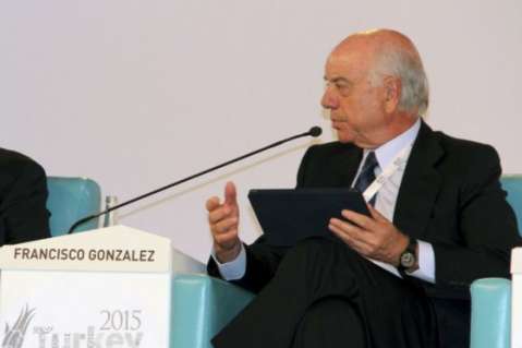 Francisco González, reelecto presidente del BBVA hasta 2019