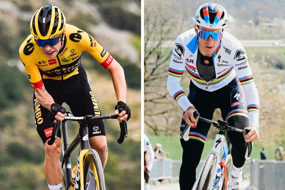 Jonas Vingegaard (Jumbo-Visma) y Remco Evenpoel (Soudal-Quick Step), dos de los mejores corredores del mundo, seguirán siendo rivales el año entrante.