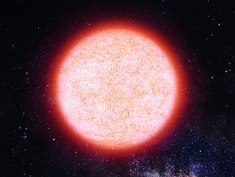 Científicos observaron en tiempo real la explosión de una estrella