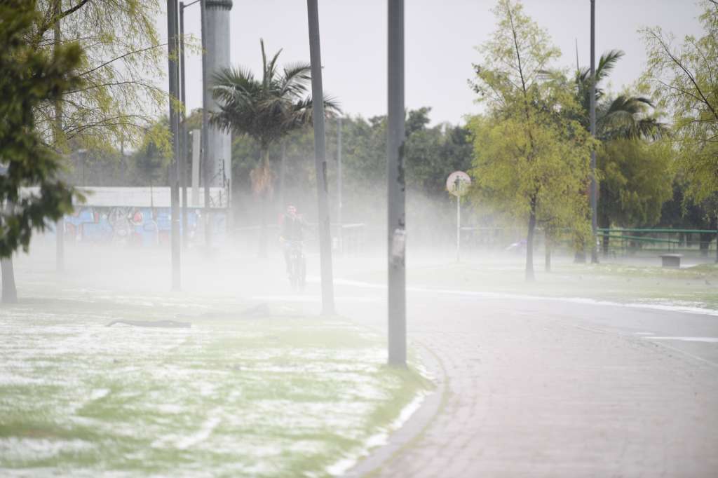 Lloviznas e inundaciones en la ciudad de Bogotá