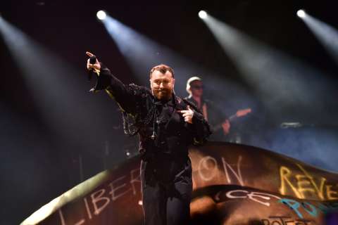 Sam Smith se puso la camiseta de Colombia en su show del Estéreo Picnic 2024