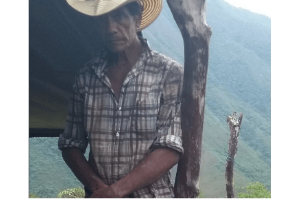 Hernán Darío Chavarria / Twitter Asociación de Campesinos de Toledo Ascat-na