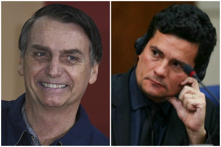Bolsonaro quiere a juez que encarceló a Lula en su gabinete