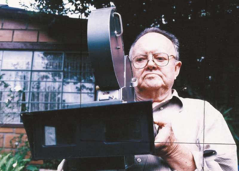 Imagen de Guillermo Francisco Isaza Isaza, uno de los pioneros del
cine colombiano. Inventor, cinéfilo e incansable trabajador.