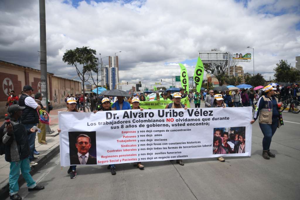 Marchas de Fecode, la CUT sobre la reforma laboral.