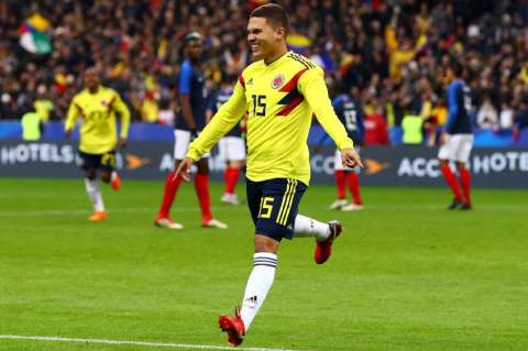 Juan Fernando Quintero, homenajeado en la gala de los premios The Best